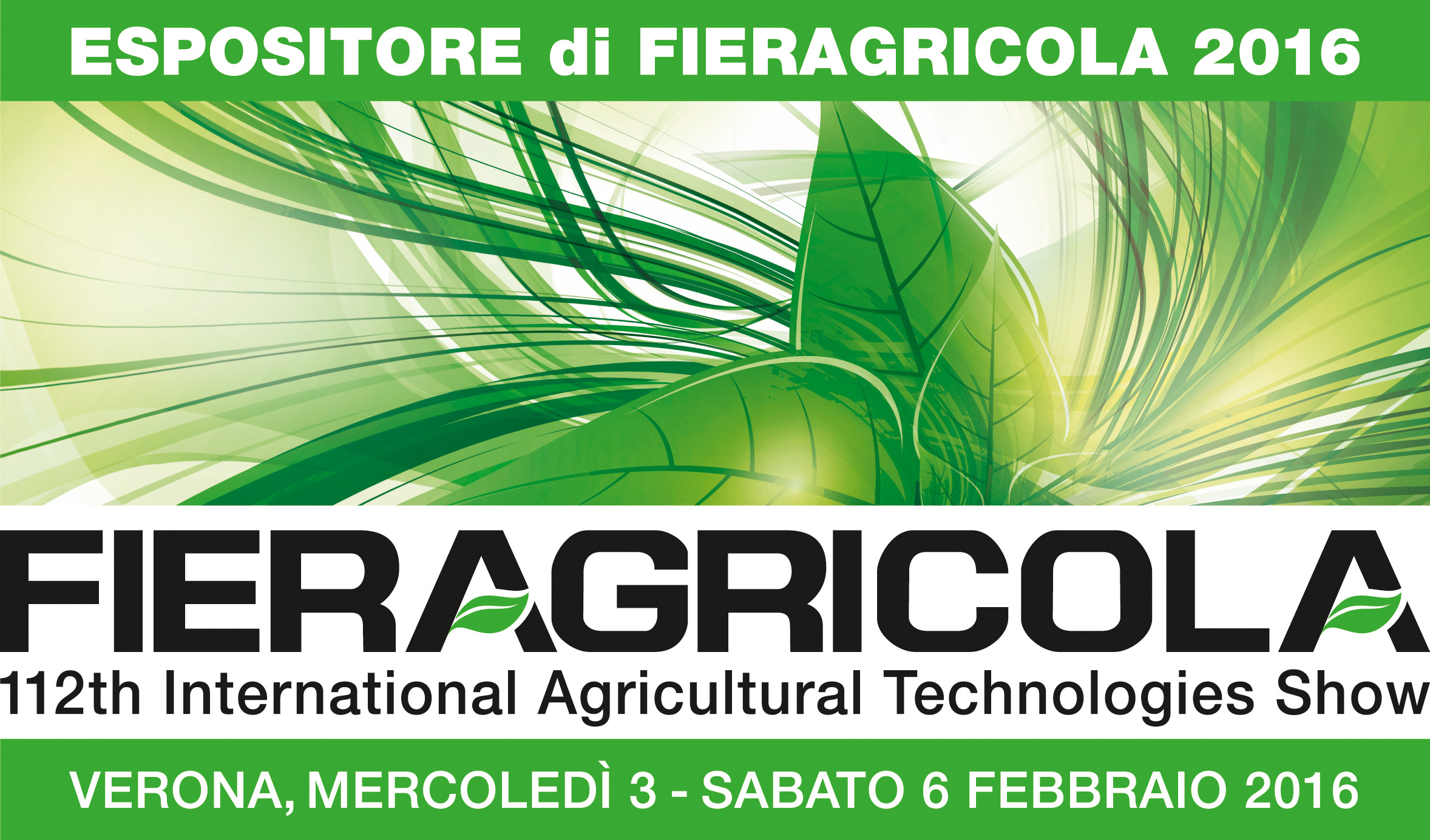 logo Fieragricola Espositore data