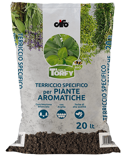 Torfy terriccio piante aromatiche - Cifo