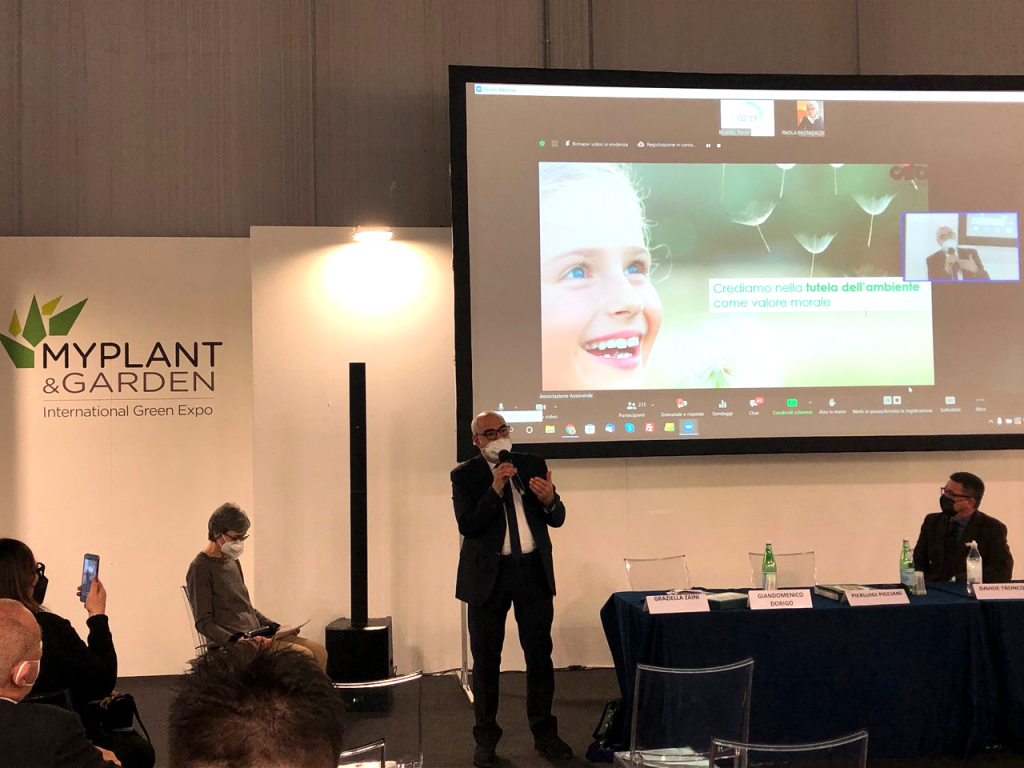 Picciani al convegno del Libro Bianco del Verde Picciani al convegno del Libro Bianco del Verde